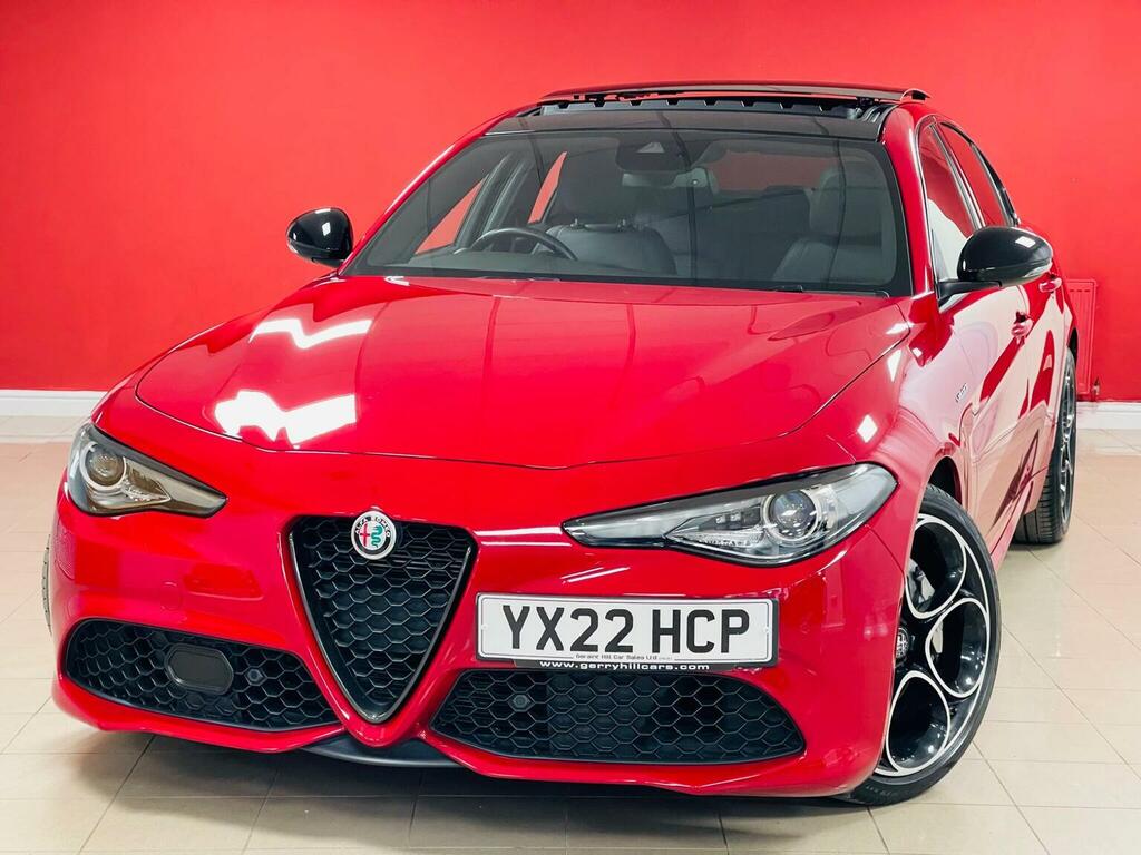 Alfa Romeo Giulia Saloon 2.0T Veloce Euro 6 Ss 202222 YX22HCP Red #4