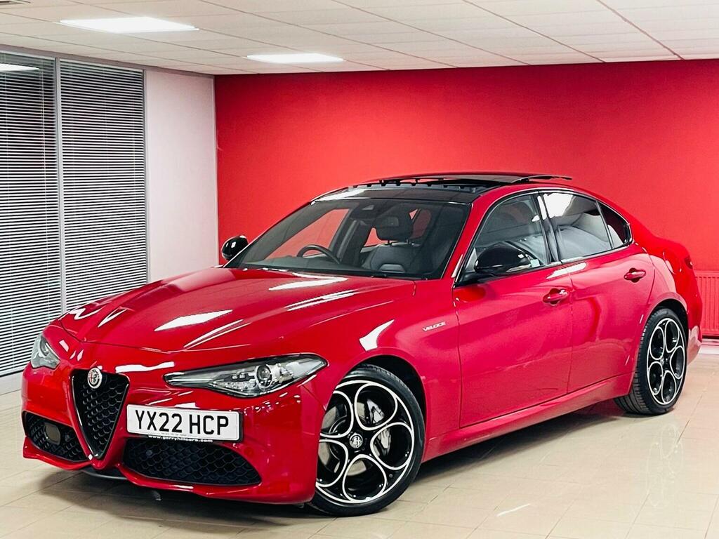 Alfa Romeo Giulia Saloon 2.0T Veloce Euro 6 Ss 202222 YX22HCP Red #3