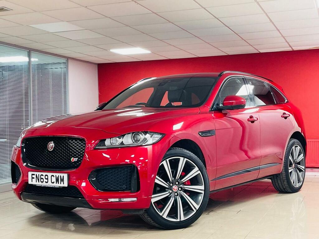 Jaguar F-Pace Suv 3.0 D300 V6 S Awd Euro 6 Ss 2019 Red
