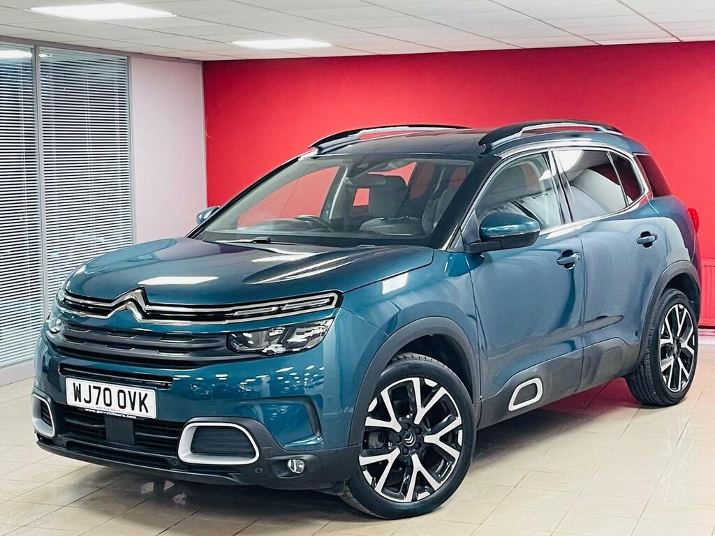 Citroen C5 Aircross Suv 1.5 Bluehdi Flair Plus Eat8 Euro 6 Ss WJ70OVK Blue #3