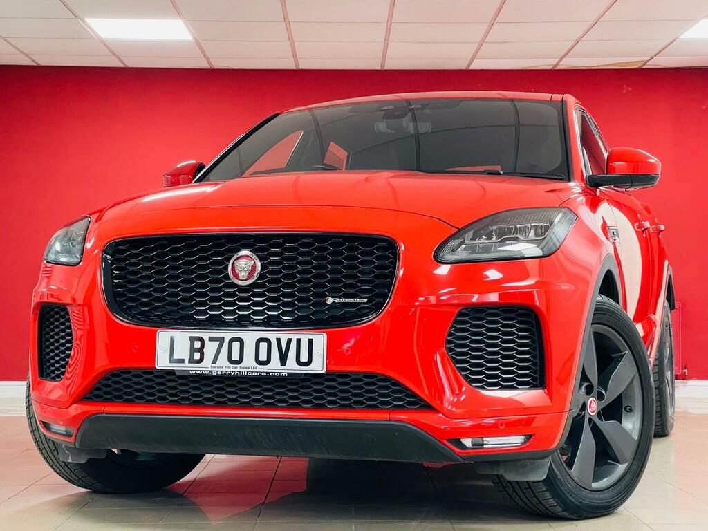 Jaguar E-Pace Suv 2.0 D180 Chequered Flag Awd Euro 6 Ss LB70OVU Red #3