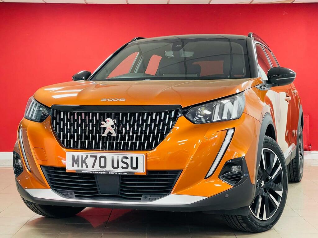 Peugeot 2008 Suv 1.2 Puretech Gt Line Euro 6 Ss 202070 MK70USU Orange #4