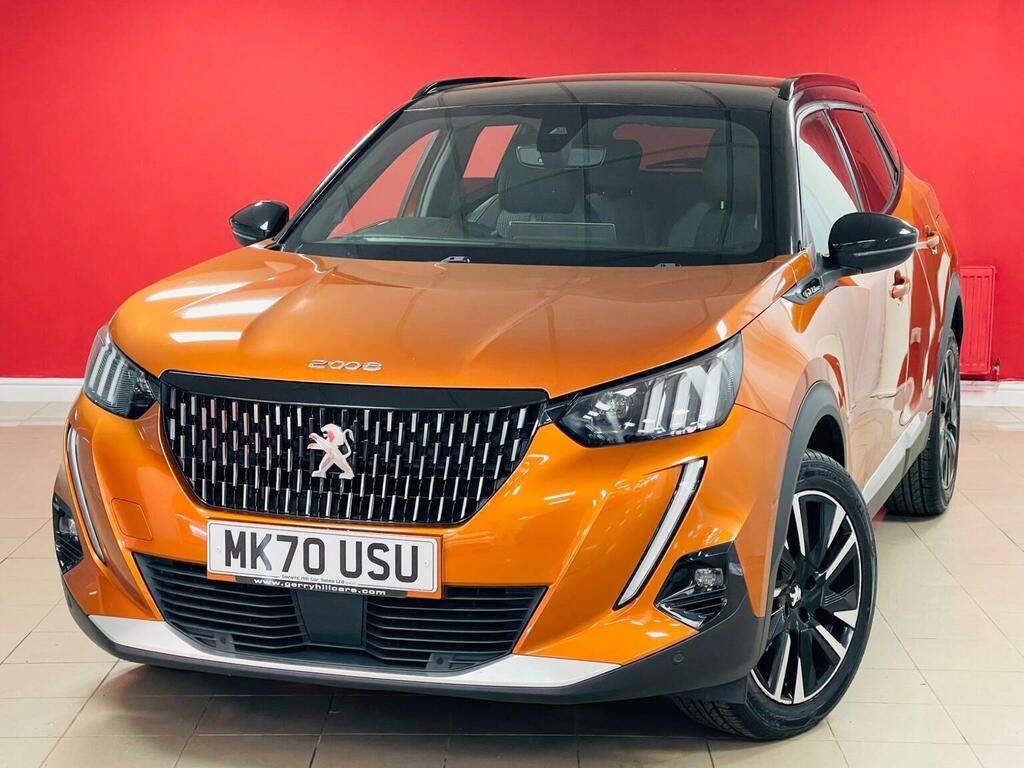 Peugeot 2008 Suv 1.2 Puretech Gt Line Euro 6 Ss 202070 MK70USU Orange #5