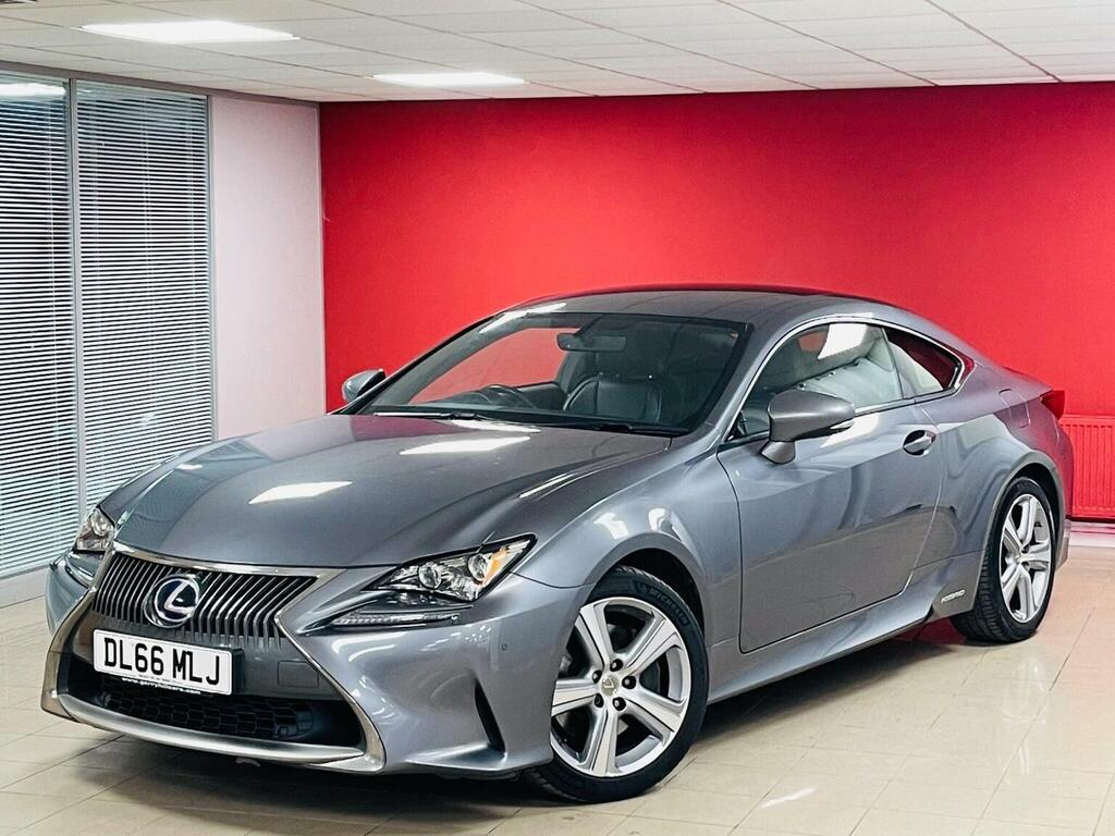Lexus RC Coupe 2.5 300H Luxury Cvt Euro 6 Ss 20166 Grey #3