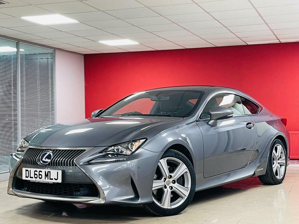 Lexus RC Coupe 2.5 300H Luxury Cvt Euro 6 Ss 20166 Grey
