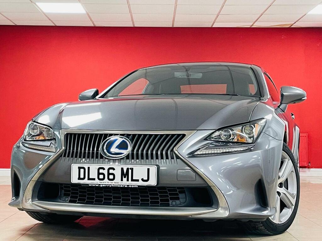 Lexus RC Coupe 2.5 300H Luxury Cvt Euro 6 Ss 20166 Grey #2