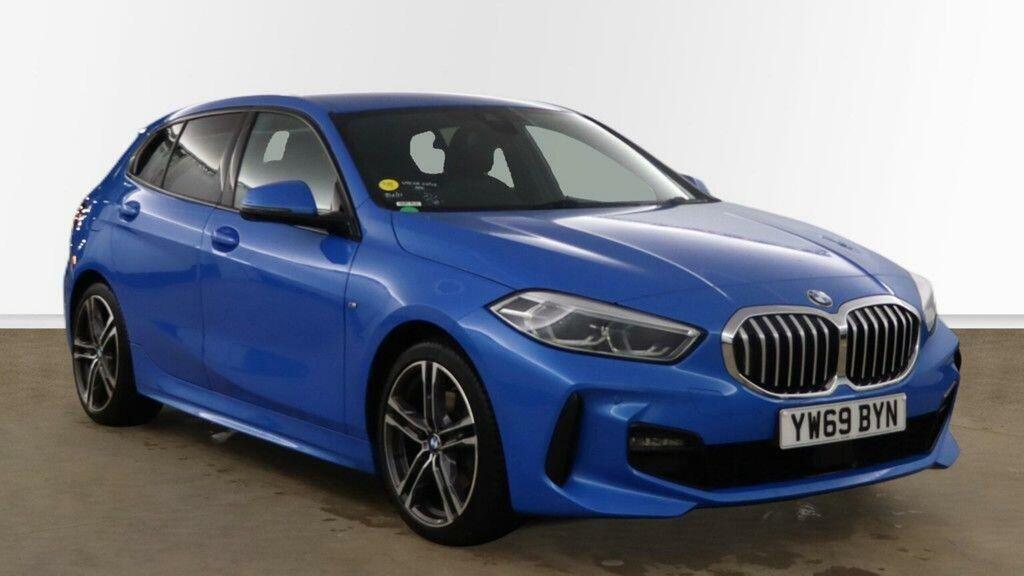 BMW 1 Series Hatchback 2.0 118D M Sport Euro 6 Ss YW69BYN Blue #2