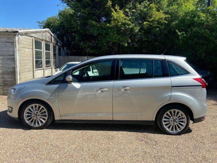 Ford Grand C-Max 1.5 Titanium Silver 2017 AU17MYH Silver #4