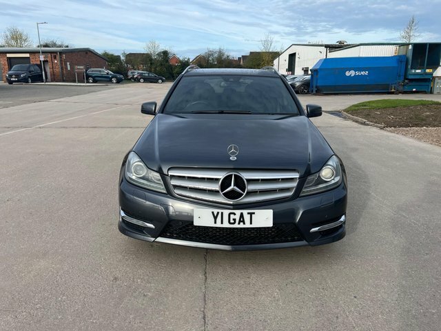 Mercedes-Benz C Class 2013 1.6 C180 Blueefficiency Amg Sport Plus G-tron OU13OAL Grey #2