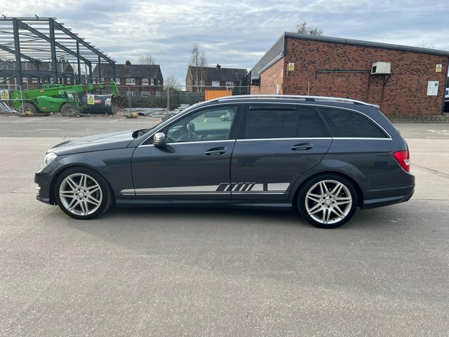 Mercedes-Benz C Class 2013 1.6 C180 Blueefficiency Amg Sport Plus G-tron OU13OAL Grey #4