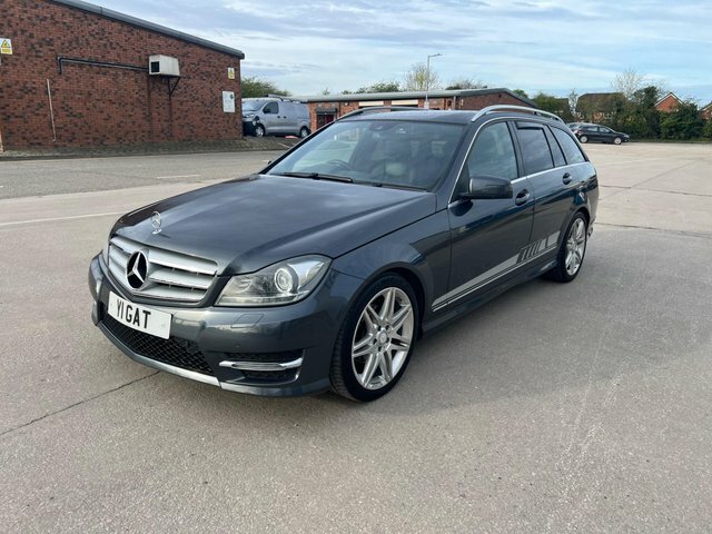 Mercedes-Benz C Class 2013 1.6 C180 Blueefficiency Amg Sport Plus G-tron OU13OAL Grey #3