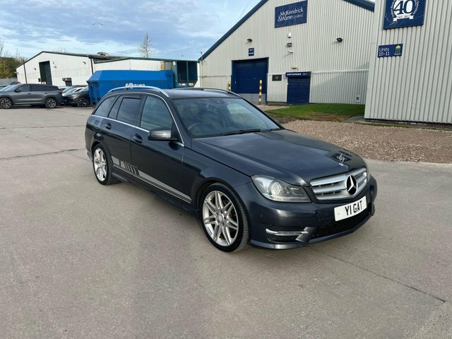 Mercedes-Benz C Class 2013 1.6 C180 Blueefficiency Amg Sport Plus G-tron Grey