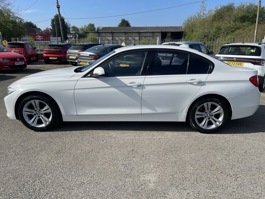 BMW 3 Series 2.0 320D Sport Saloon PJ12TGX White #6