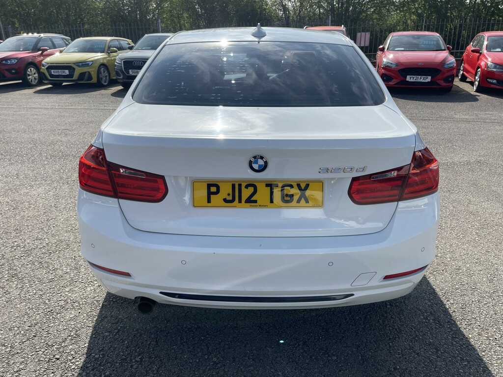 BMW 3 Series 2.0 320D Sport Saloon PJ12TGX White #5