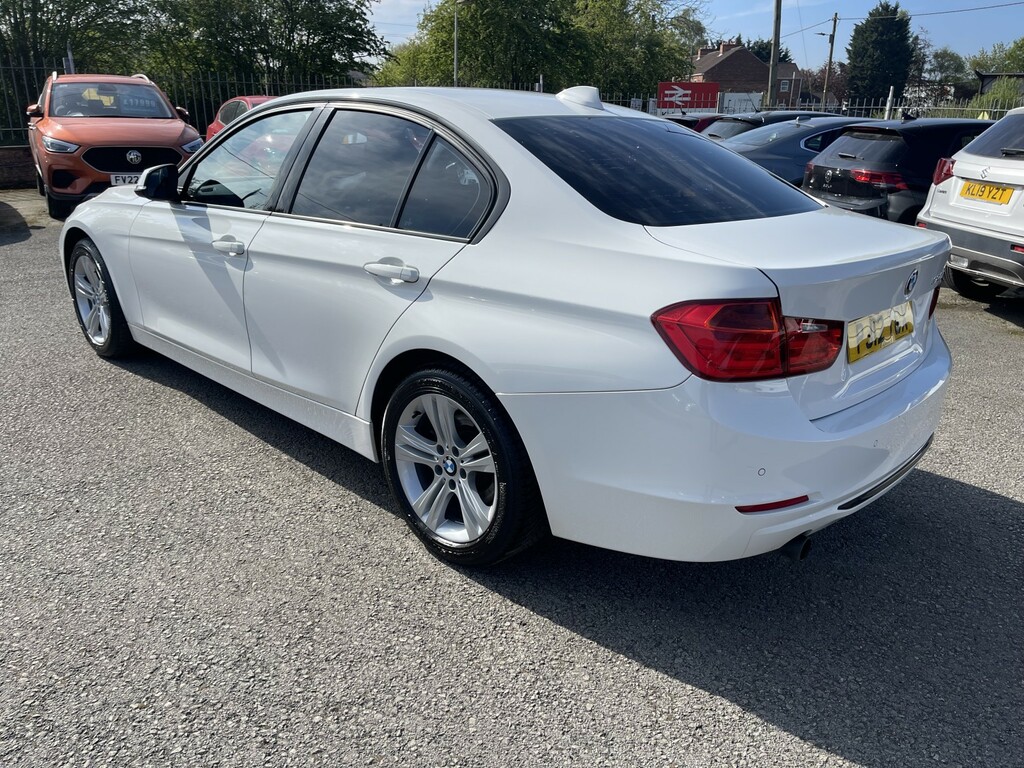 BMW 3 Series 2.0 320D Sport Saloon PJ12TGX White #4