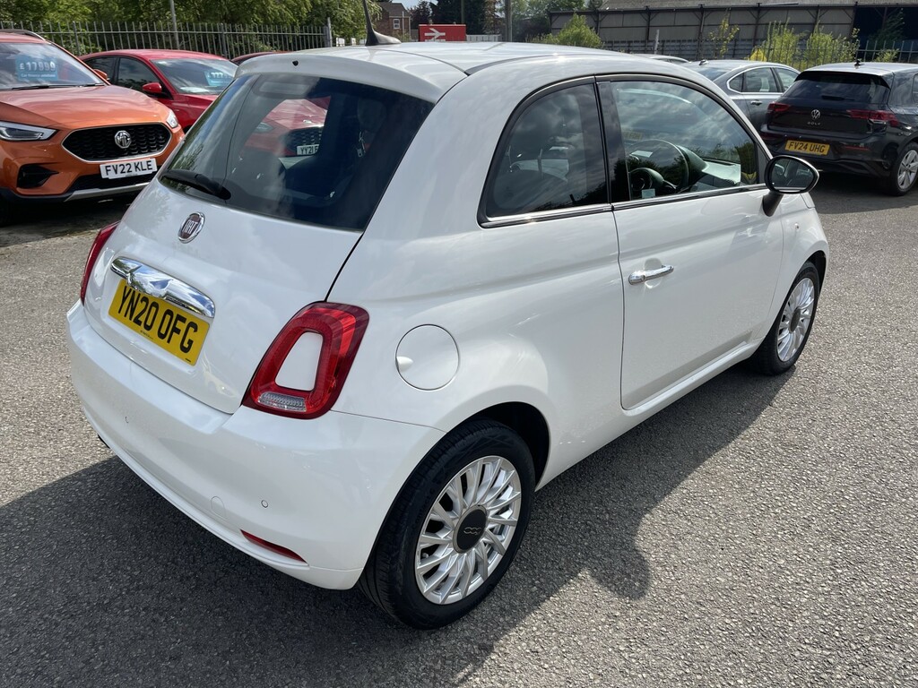 Fiat 500 1.2 1.2 69Hp Lounge YN20OFG White #5