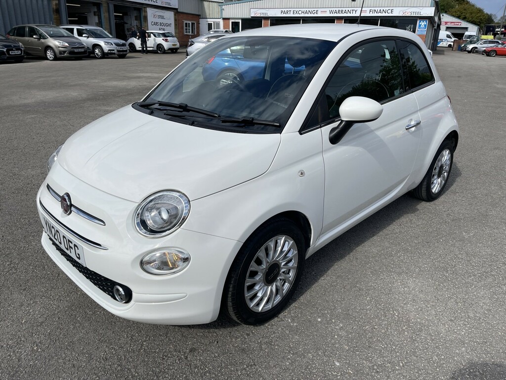 Fiat 500 1.2 1.2 69Hp Lounge White