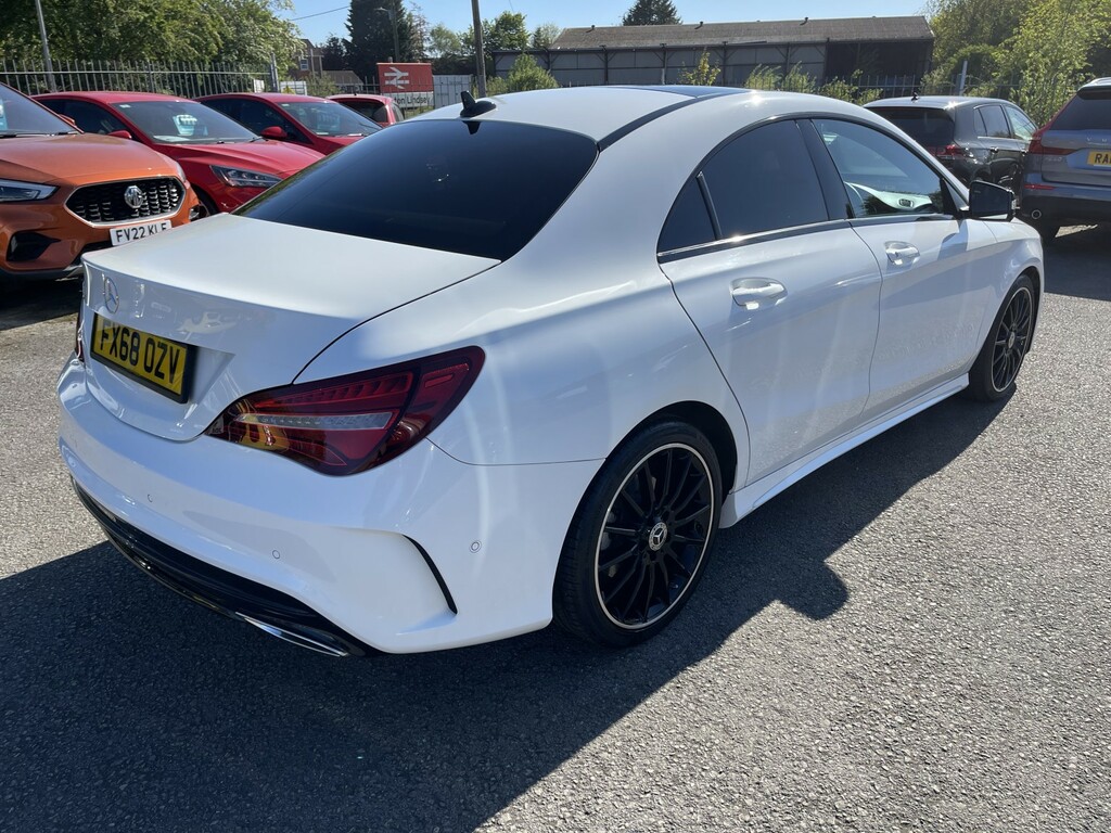 Mercedes-Benz CLA Class 2.1 Cla220d Amg Line Night Edition White #5