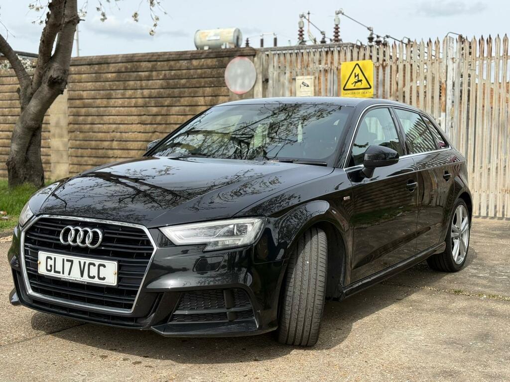 Audi A3 2.0 Tdi S Line Sportback S Tronic 6Spd Euro 6 GL17VCC Black #3