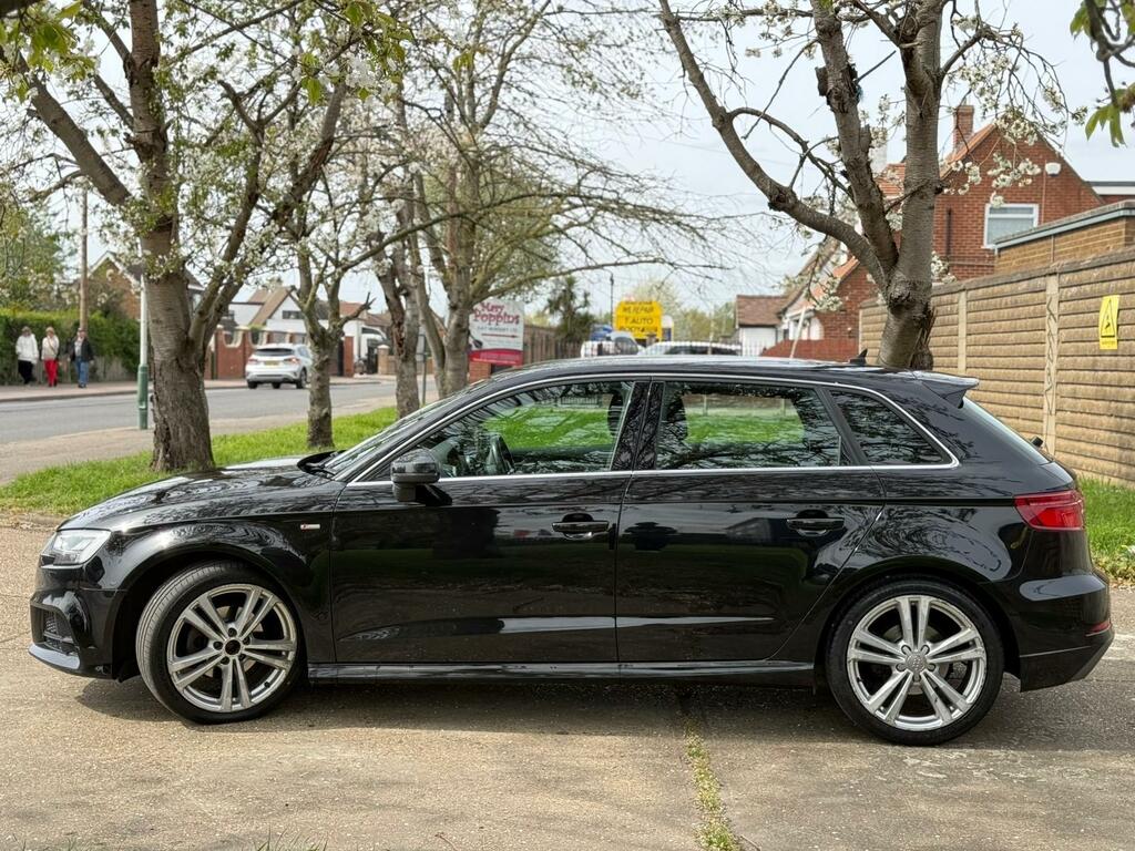 Audi A3 2.0 Tdi S Line Sportback S Tronic 6Spd Euro 6 GL17VCC Black #5