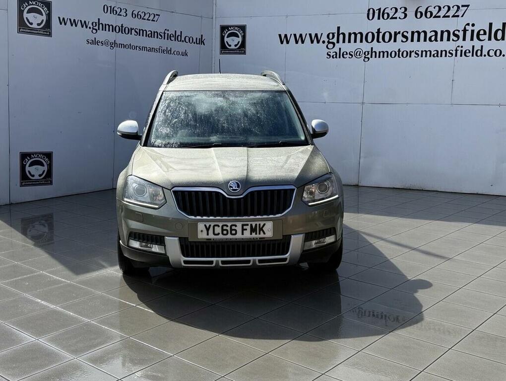 Skoda Yeti Suv 2.0 Tdi Se L Outdoor Euro 6 Ss 201666 YC66FMK Green #4
