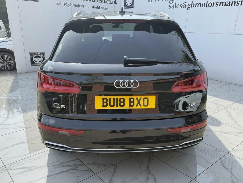 Audi Q5 Suv 2.0 Tdi S Line S Tronic Quattro Euro 6 Ss 5 BU18BXO Black #6