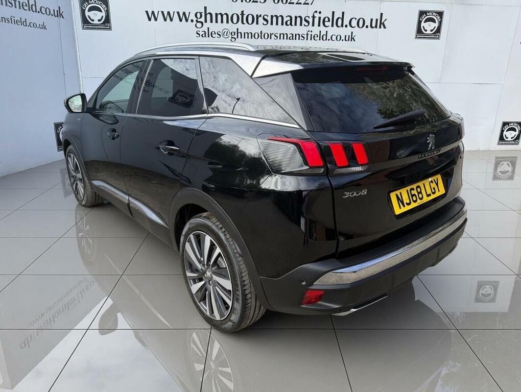 Peugeot 3008 Suv 1.2 Puretech Gt Line Euro 6 Ss 201868 NJ68LGY Black #4