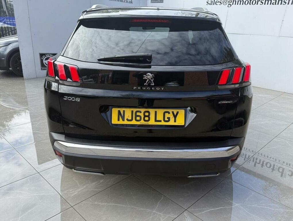Peugeot 3008 Suv 1.2 Puretech Gt Line Euro 6 Ss 201868 NJ68LGY Black #5