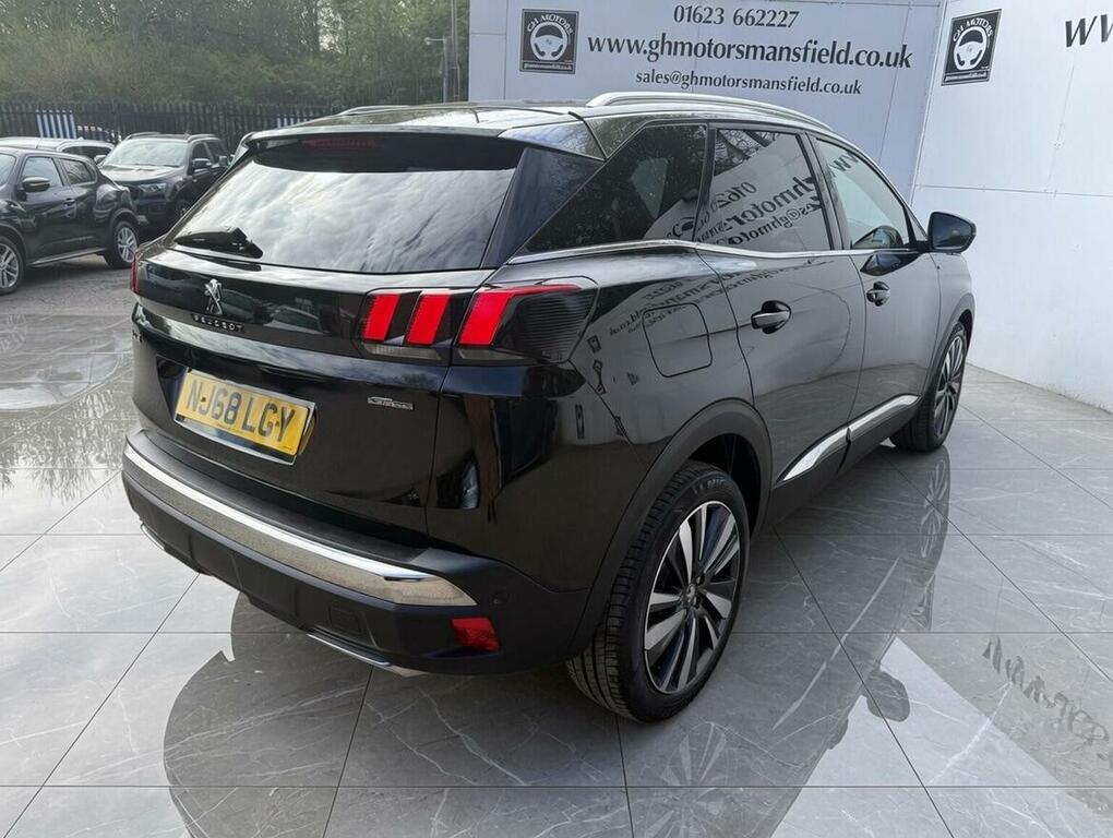 Peugeot 3008 Suv 1.2 Puretech Gt Line Euro 6 Ss 201868 NJ68LGY Black #6