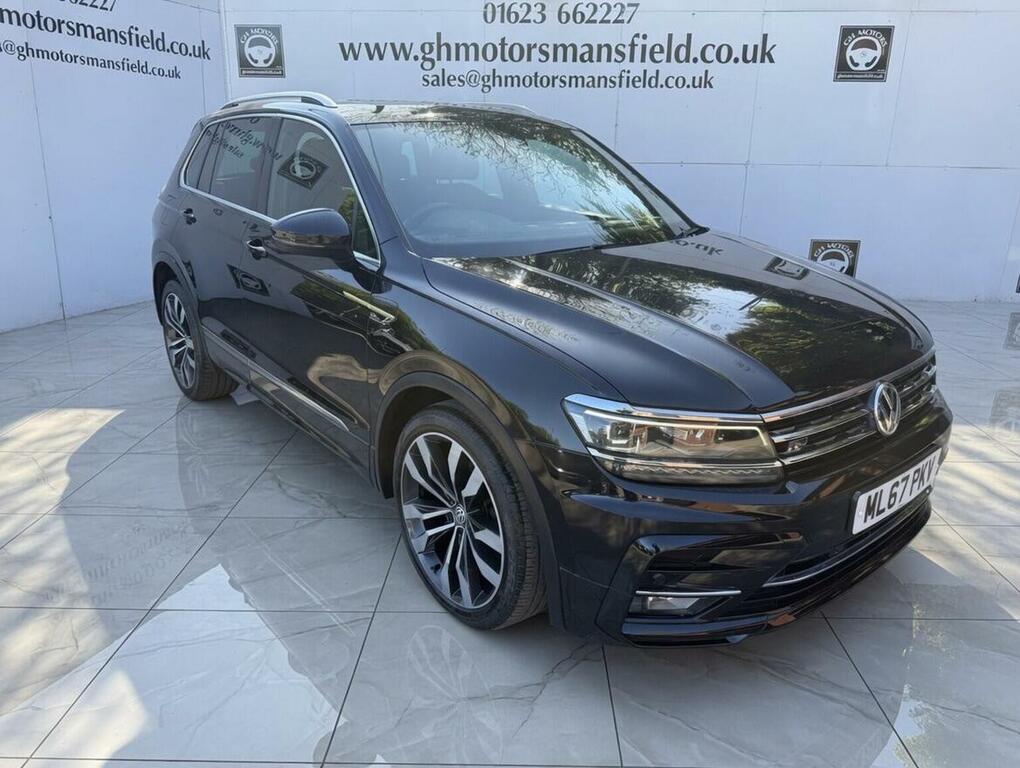 Volkswagen Tiguan Suv 2.0 Tdi R-line Dsg 4Motion Euro 6 Ss 2 ML67PKV Black #4