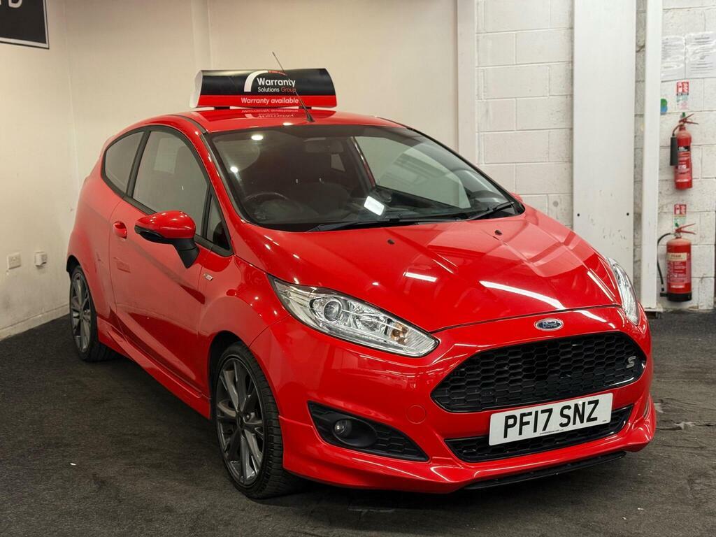 Ford Fiesta 1.0T Ecoboost St-line Euro 6 S S PF17SNZ Red #3