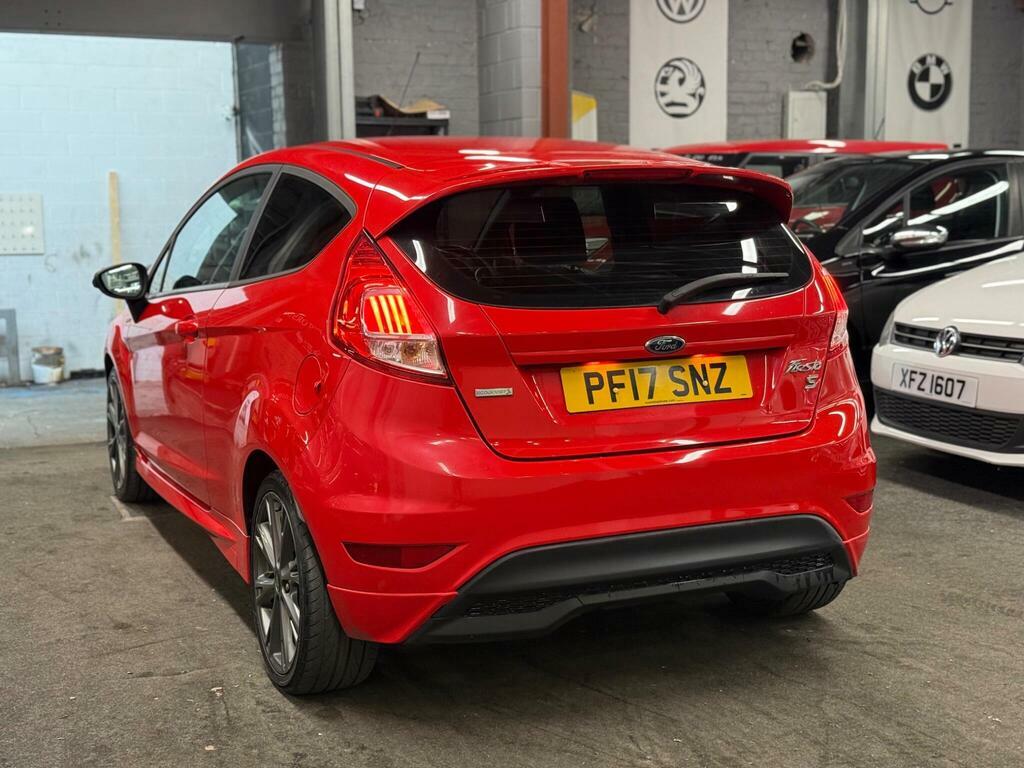 Ford Fiesta 1.0T Ecoboost St-line Euro 6 S S PF17SNZ Red #6