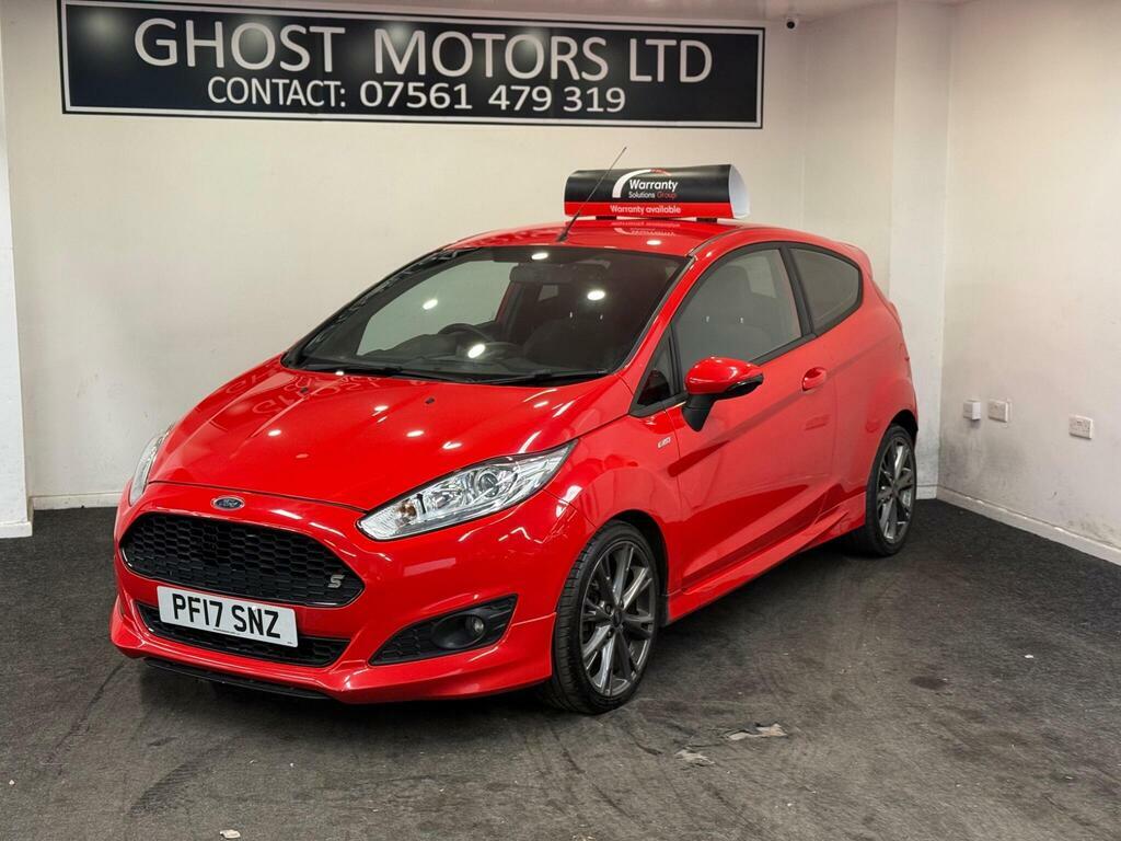 Ford Fiesta 1.0T Ecoboost St-line Euro 6 S S PF17SNZ Red #2
