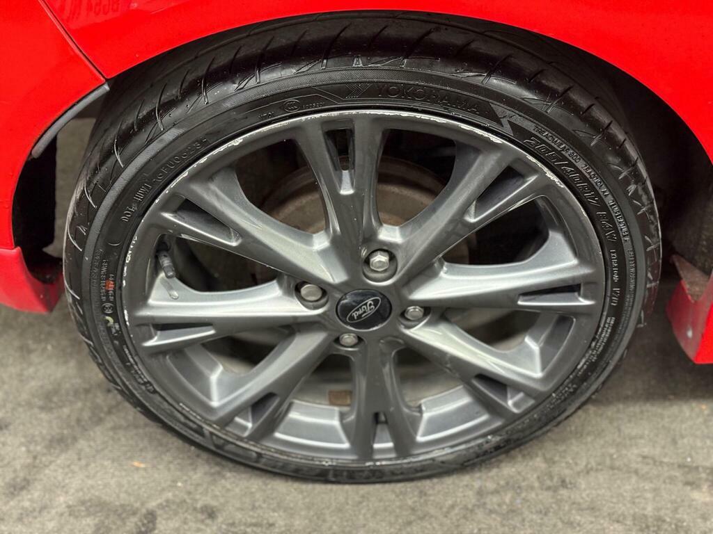 Ford Fiesta 1.0T Ecoboost St-line Euro 6 S S PF17SNZ Red #5