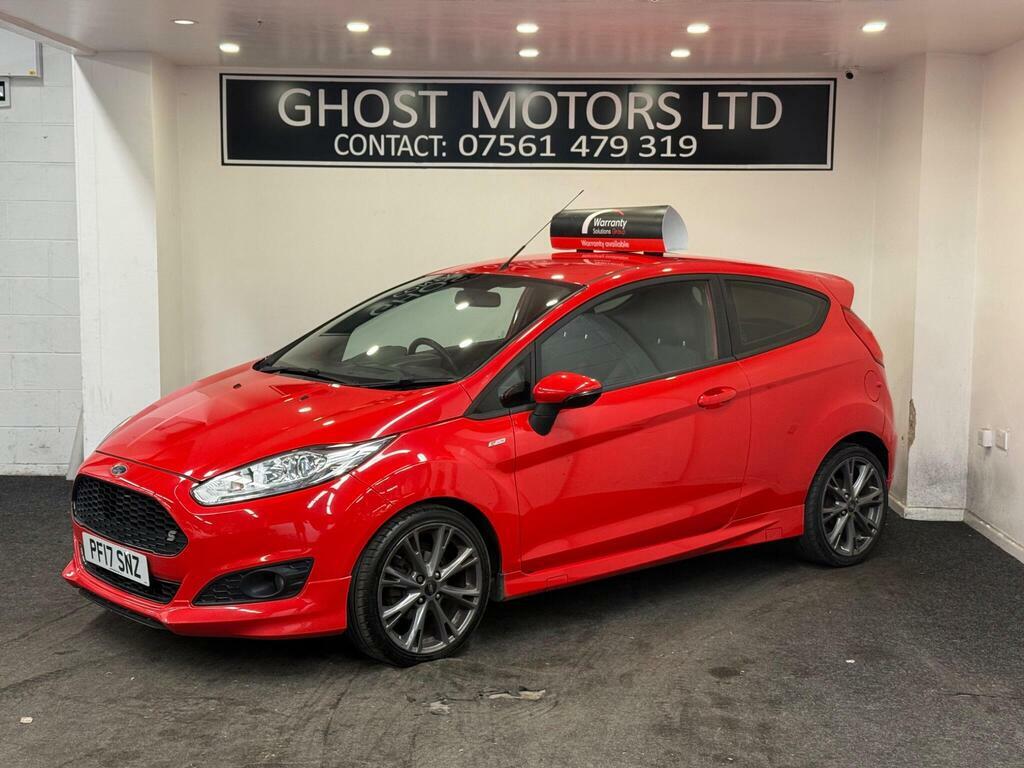 Ford Fiesta 1.0T Ecoboost St-line Euro 6 S S Red