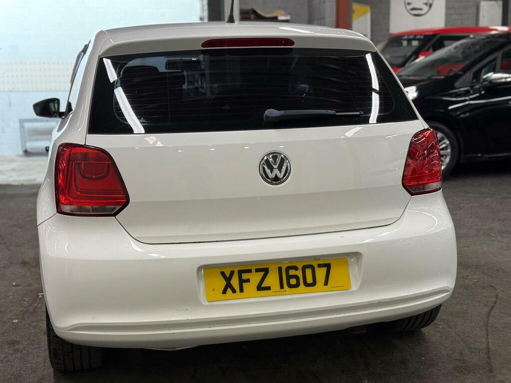 Volkswagen Polo 1.2 S Euro 5 XFZ1607 White #6