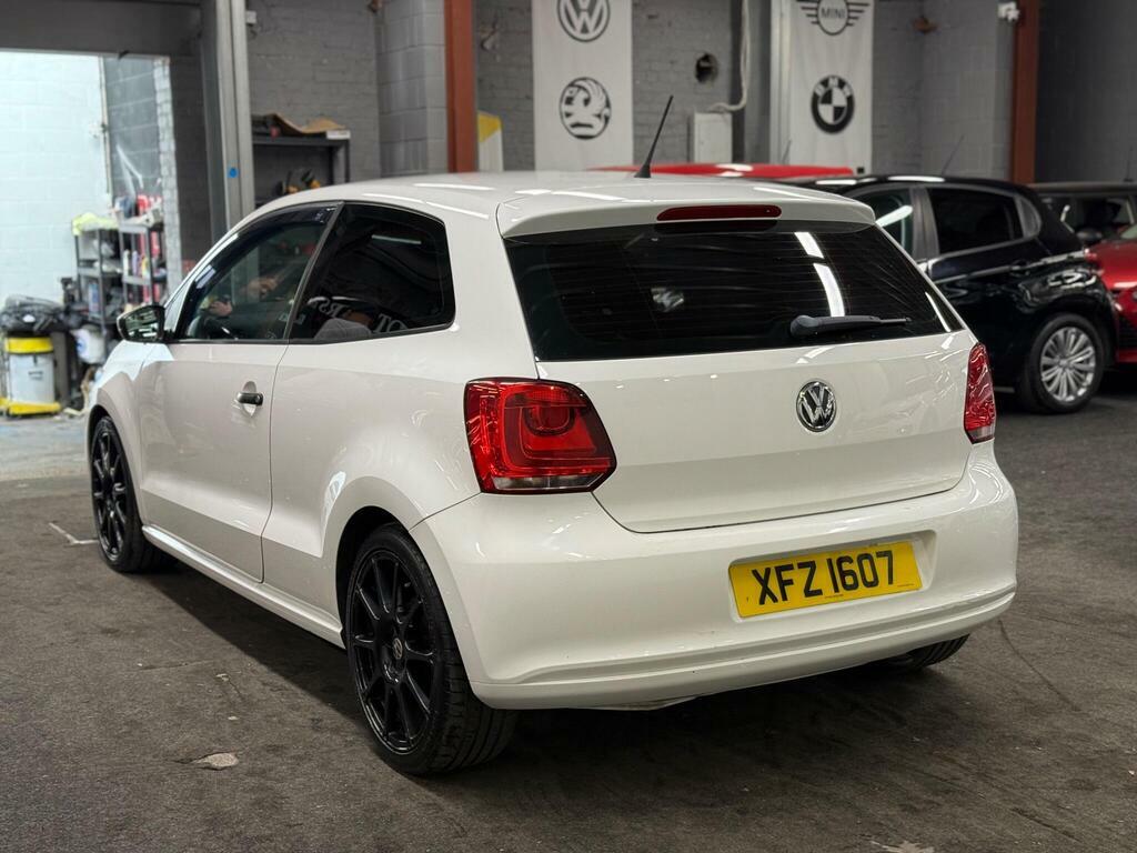 Volkswagen Polo 1.2 S Euro 5 XFZ1607 White #5