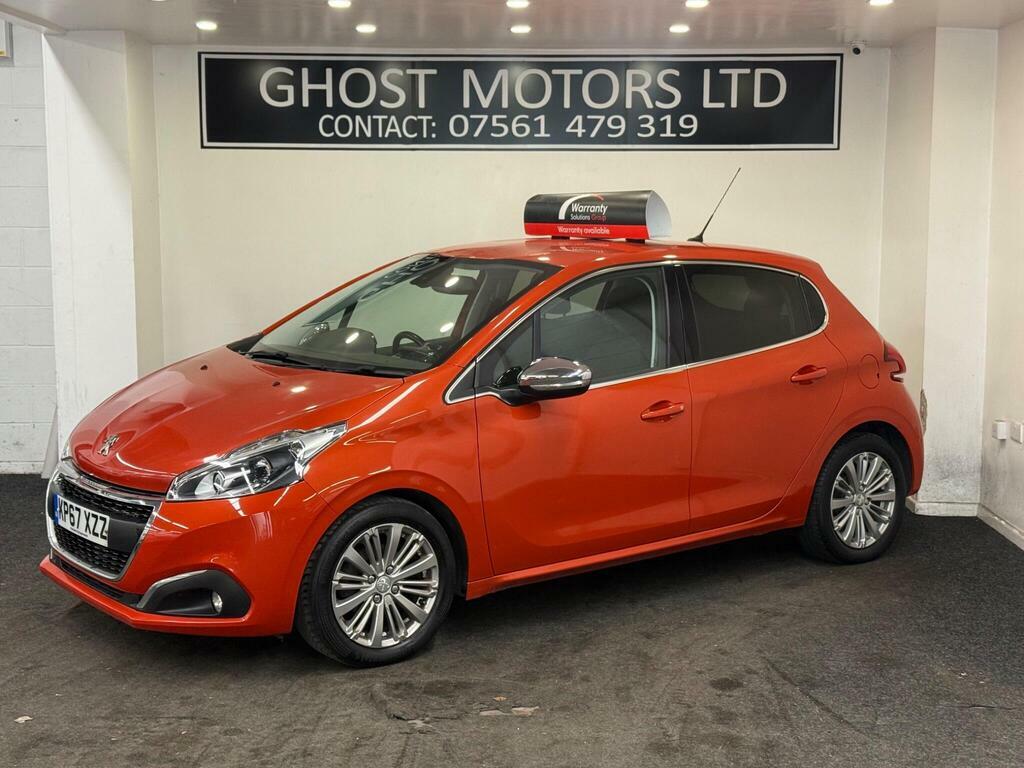 Peugeot 208 1.2 Puretech Allure Euro 6 Orange