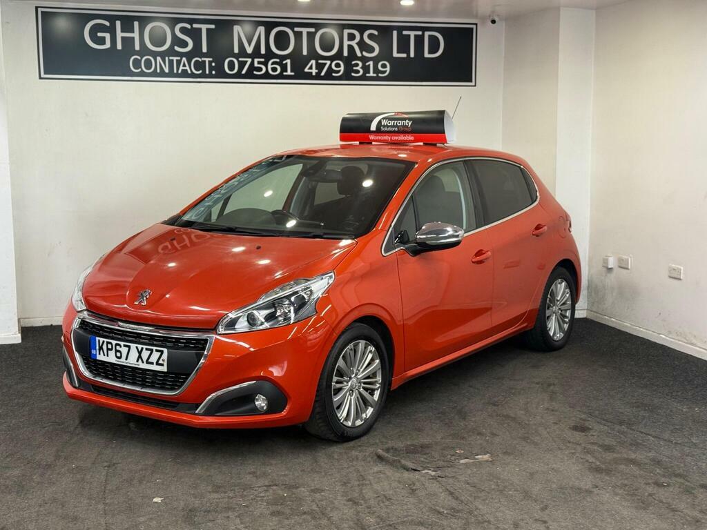 Peugeot 208 1.2 Puretech Allure Euro 6 KP67XZZ Orange #2