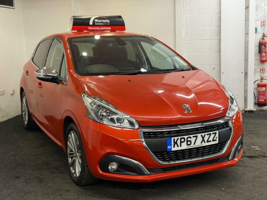 Peugeot 208 1.2 Puretech Allure Euro 6 KP67XZZ Orange #3