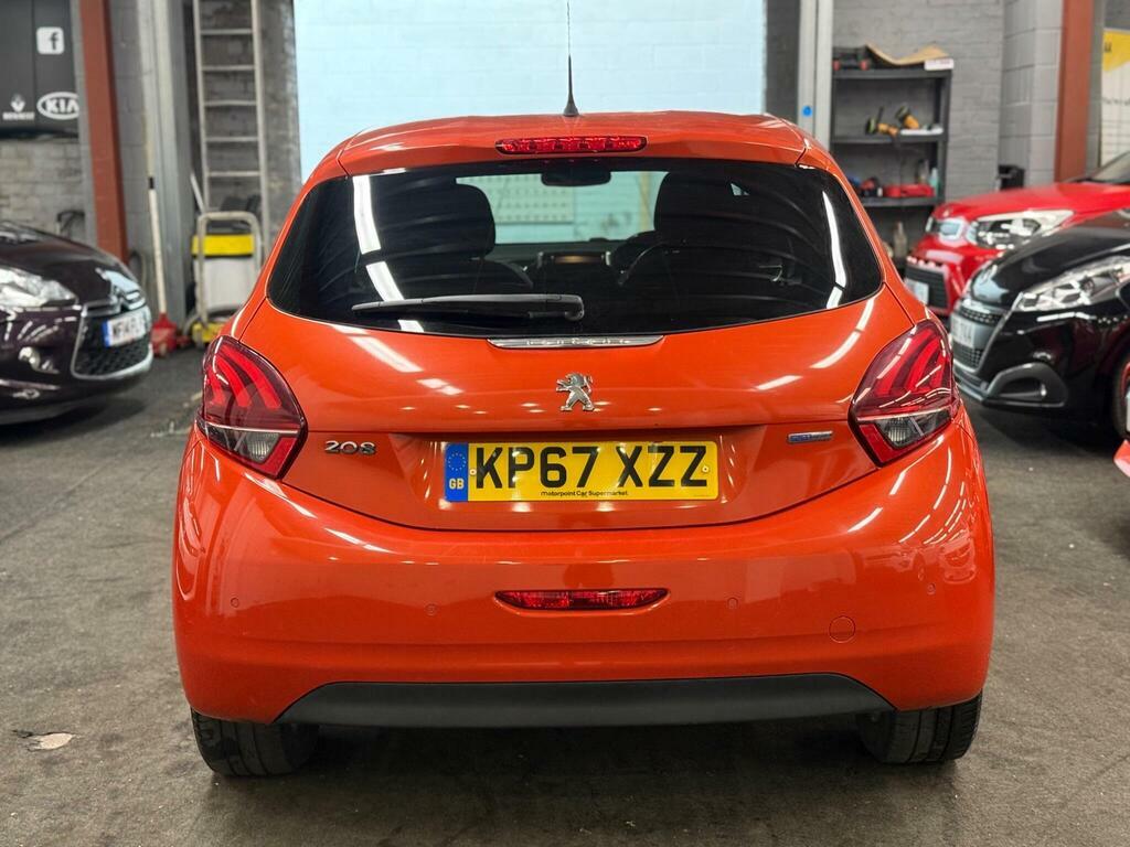 Peugeot 208 1.2 Puretech Allure Euro 6 KP67XZZ Orange #5