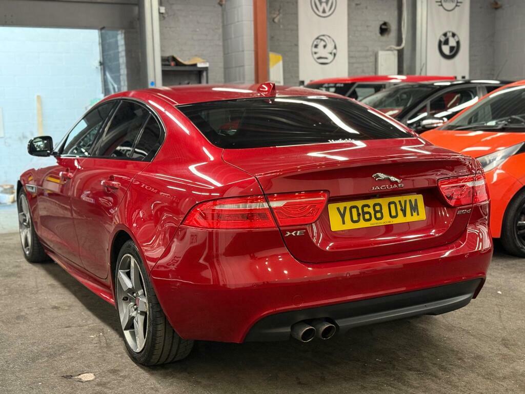 Jaguar XE 2.0D R-sport Euro 6 S S Y068OVM Red #4