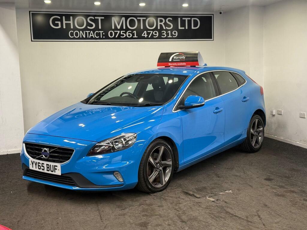 Volvo V40 2.0 D2 R-design Euro 6 S S YY65BUF Blue #2