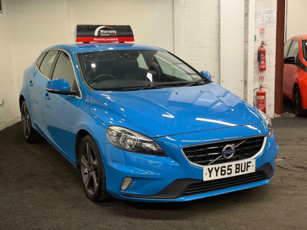 Volvo V40 2.0 D2 R-design Euro 6 S S YY65BUF Blue #3