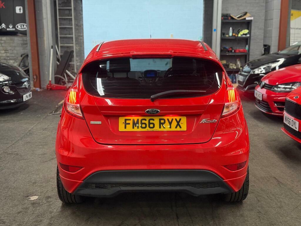 Ford Fiesta 1.0T Ecoboost St-line Euro 6 S S FM66RYX Red #5