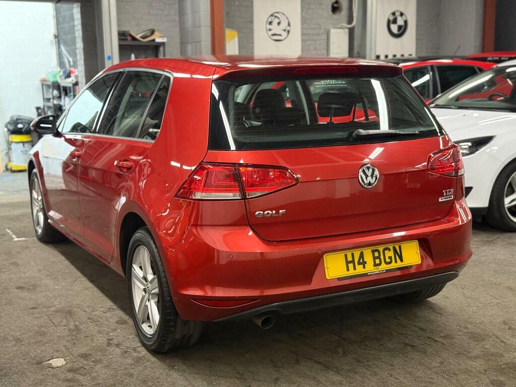 Volkswagen Golf 1.6 Tdi Bluemotion Tech Match Dsg Euro 5 S S Red #4