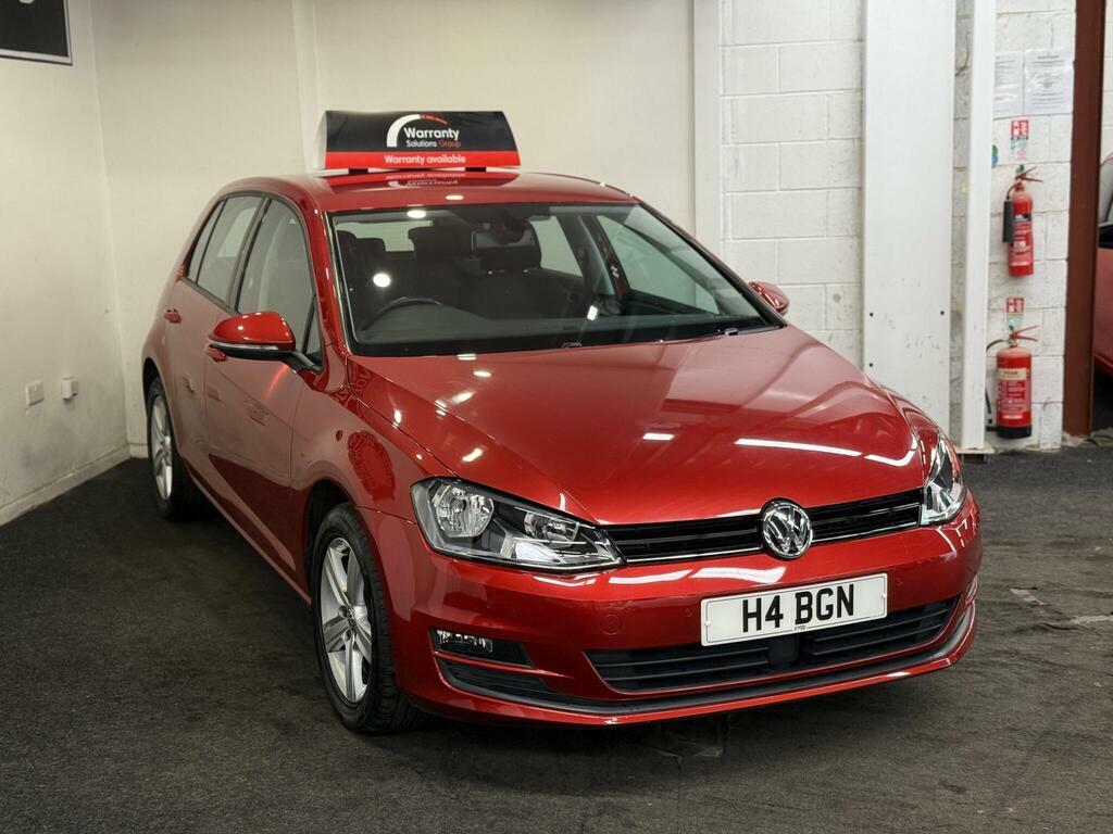 Volkswagen Golf 1.6 Tdi Bluemotion Tech Match Dsg Euro 5 S S Red #3