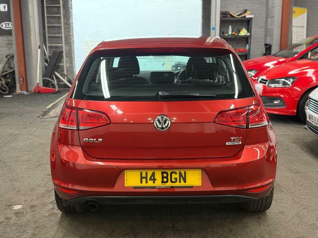 Volkswagen Golf 1.6 Tdi Bluemotion Tech Match Dsg Euro 5 S S Red #5