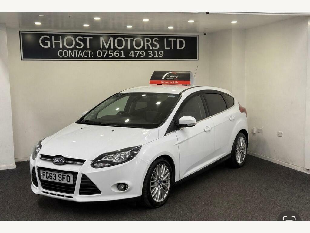Ford Focus 1.6 Tdci Zetec Euro 5 S S FG63SFO White #2