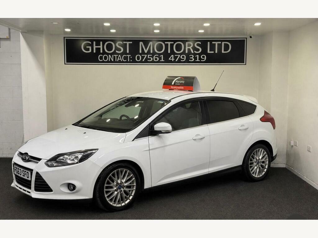 Ford Focus 1.6 Tdci Zetec Euro 5 S S White